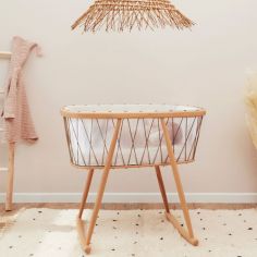 Berceau à bascule Kumi Organic Bois de rose