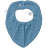 Bavoir bandana bambou et gaze de coton Pierre Bleue BB & Co Produit 1