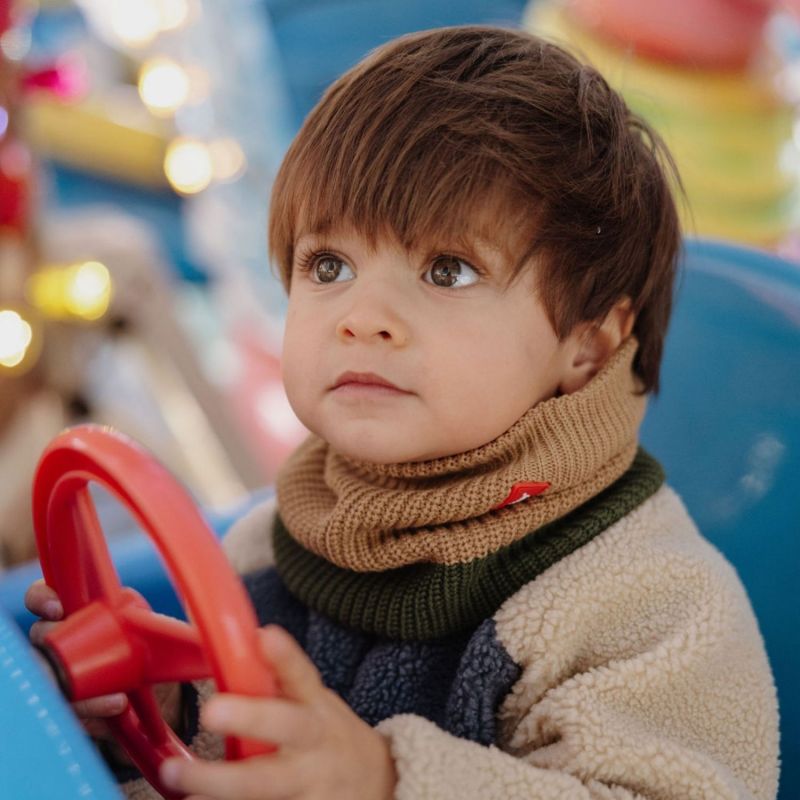 Tour de cou Snood Cocoon Pistachio (1-5 ans) Hello Hossy Ambiance 2