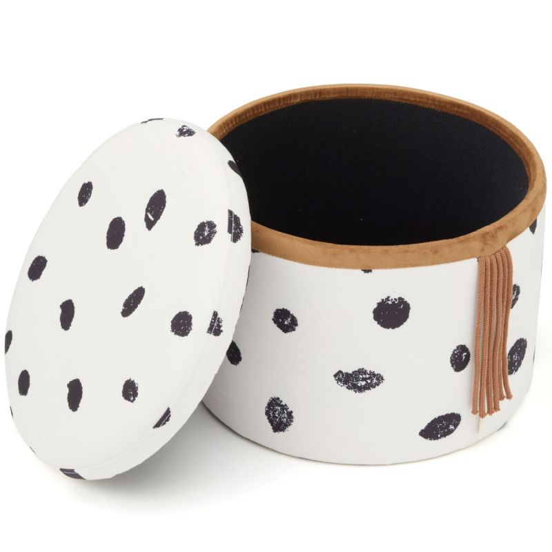 Pouf avec rangement Fifi Kid's Concept Produit ouvert 4