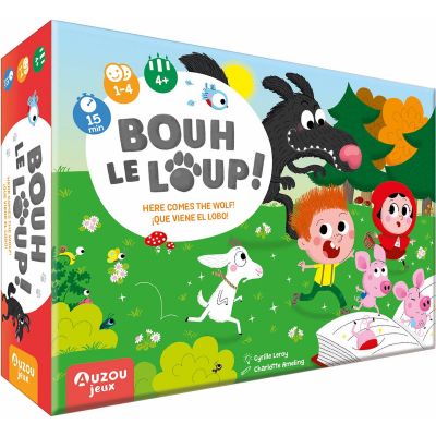 Jeu de société P'tits jeux - Bouh le loup !  par Auzou Editions