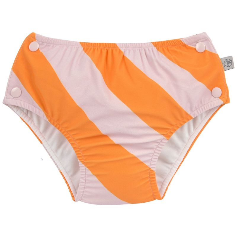 Maillot de bain anti-fuite Rayures orange (3-6 mois) Lässig Produit 1