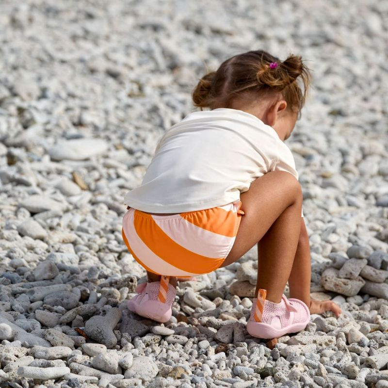 Maillot de bain anti-fuite Rayures orange (3-6 mois) Lässig Ambiance 5