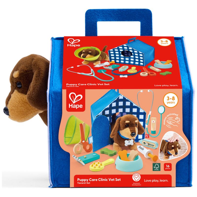 Kit du petit vétérinaire Hape Packaging 8