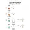 Sac de couchage Léopard (3-6 ans) Les petites billes Produit 8