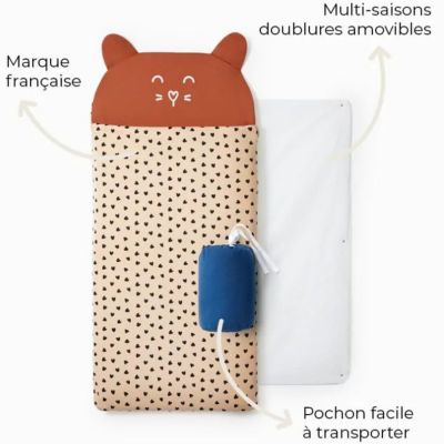 Sac de couchage Léopard (3-6 ans) Les petites billes