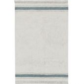 Tapis lavable Gastronome bleu vintage (90 x 130 cm)