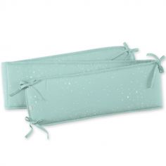 Tour De Lit Bebe Vert D Eau Berceau Magique