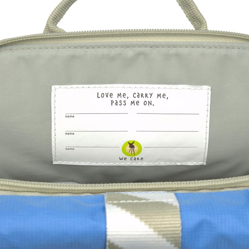 Mini sac à dos enfant Rolltop Sunny Explorer vert et bleu Lässig Produit 9