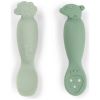 Lot de 2 premières cuillères Tiny farm Vert Done by Deer Produit 1