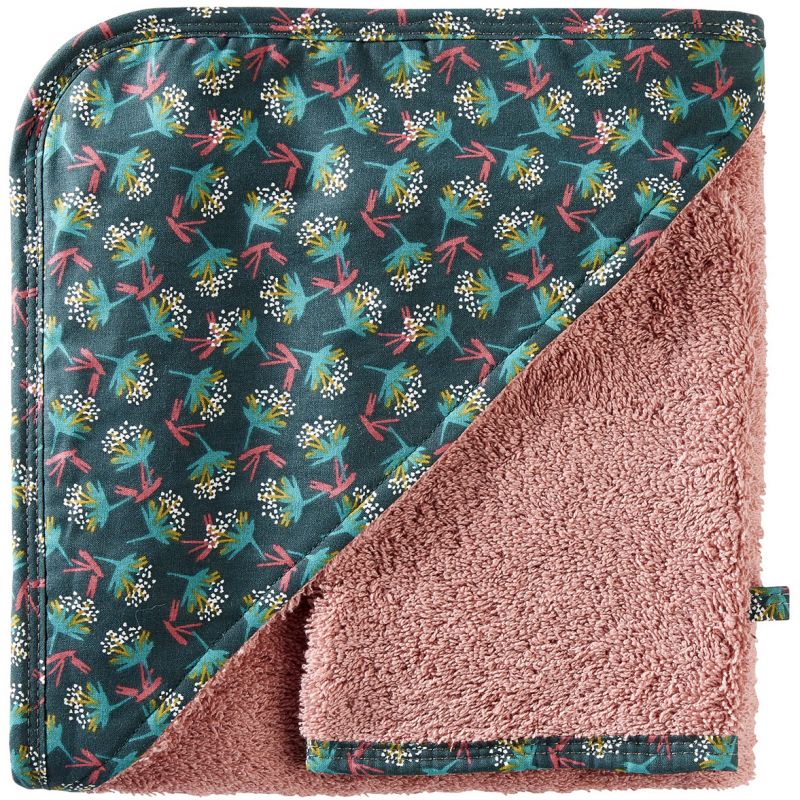 Cape de bain + gant Vintage Flowers (70 x 70 cm) BB & Co