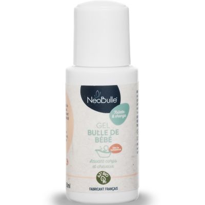 NéoBulle - Gel lavant bio corps et cheveux Bulle de Bébé format voyage (50 ml)
