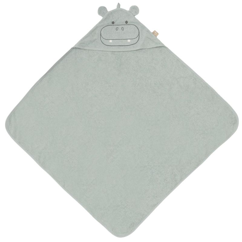 Cape de bain en éponge Hippo Happy (75 x 75 cm) Jollein Produit 4