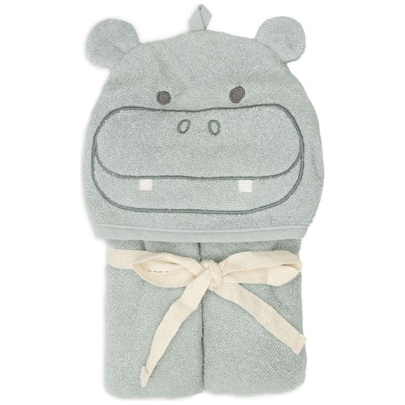 Cape de bain en éponge Hippo Happy (75 x 75 cm) Jollein Packaging 5