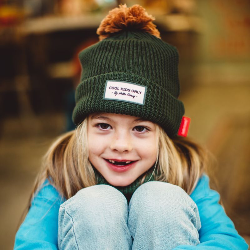 Bonnet Color Block Forest (2-5 ans) Hello Hossy Ambiance 5