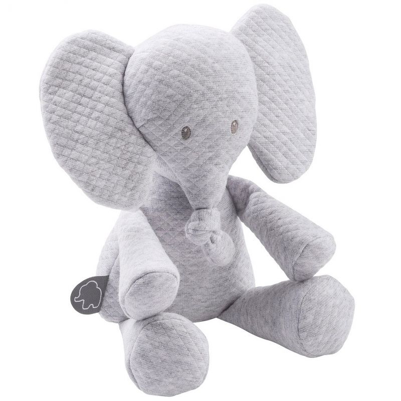 Peluche Tembo l'éléphant gris (32 cm) Nattou