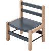 Chaise basse Louise Hybride kaki  par Combelle