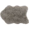 Tapis en laine Woolly Sheep gris (110 x 75 cm) - Lorena Canals