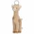 Variation Beige, marron du produit Porte-clés Girafe Safari Friends de la marque Little Dutch