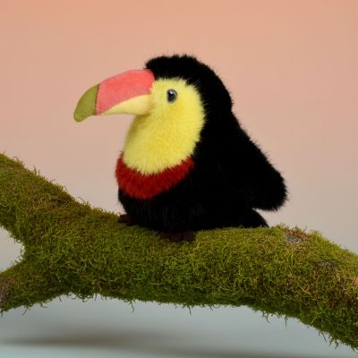 Peluche LES CUI-CUI PARADIS Toucan (15 cm)
