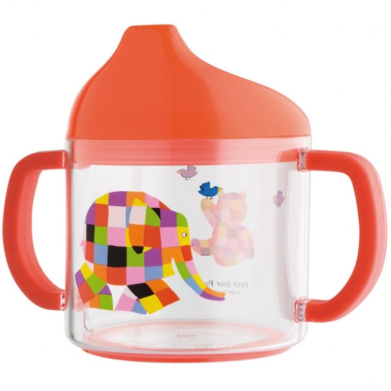 Tasse à bec bébé Elmer Petit Jour Paris