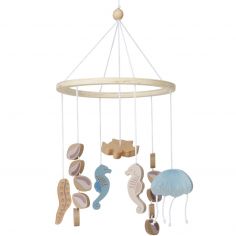 Mobile en bois pour berceau Sea Garden - Cam Cam Copenhagen