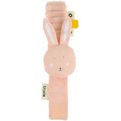 Hochet bracelet lapin Mrs. Rabbit (20 cm) Trixie
