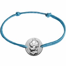 Bracelet cordon enfant Rêveur (argent 925°)  par La Fée Galipette