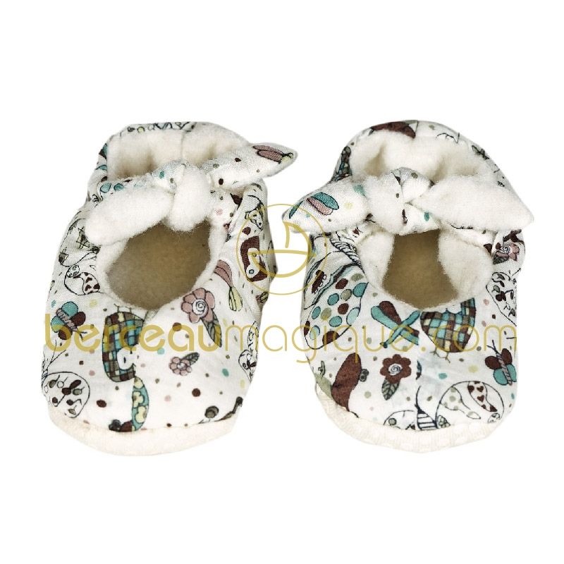 Chaussons Liberty Bébêtes (0-1 an) Trousselier