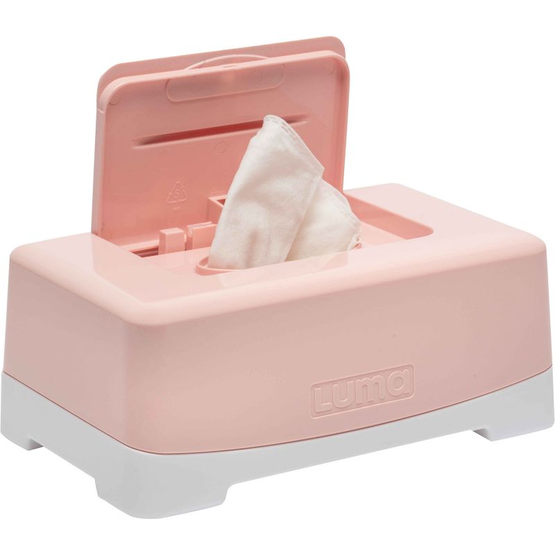 Boîte à lingettes rose poudré Luma Babycare