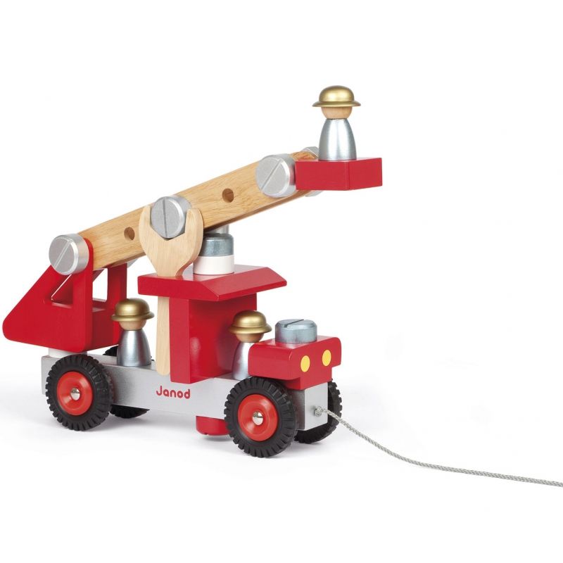 Camion de pompiers à construire Janod