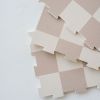 Tapis puzzle Damier Beige (171 x 123 cm) 3 sprouts Ambiance 9