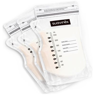 Sachets de conservation du lait maternel (50 sachets) Suavinex