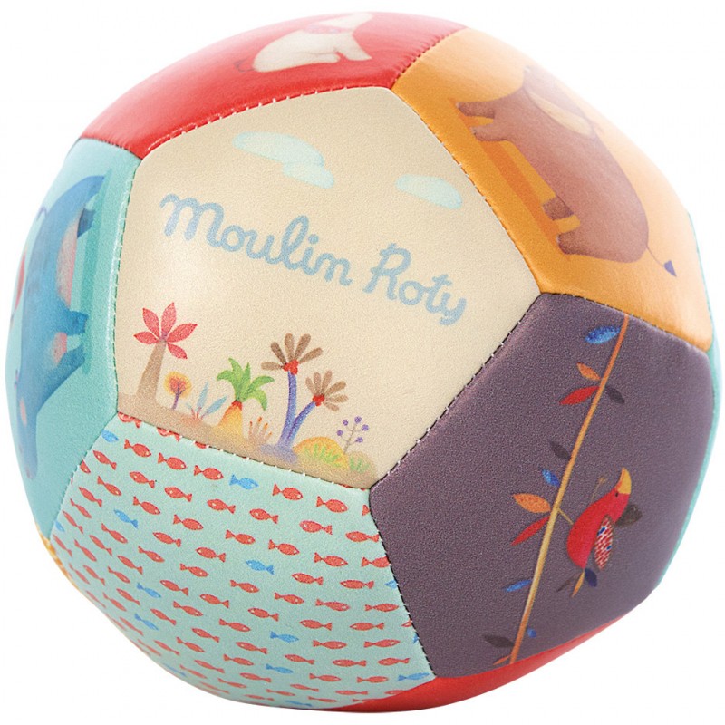 Balle souple Les Papoum Moulin Roty