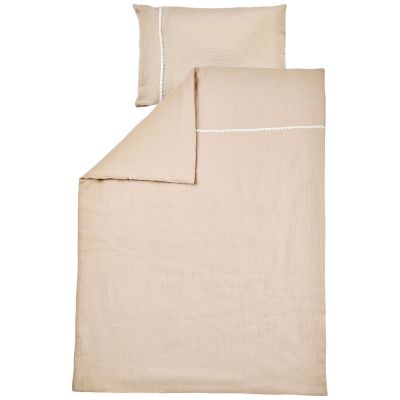 Housse de couette avec taie en gaze de coton Fanfan (100 x 140 cm) Nattou