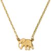 Collier Éléphant (Plaqué or 18 carats) Mava Produit 3