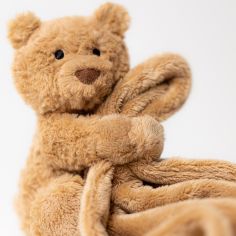 Doudou plat Bartholomew l'ours (34 cm)