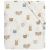 Variation Blanc, bleu, marron du produit Drap housse en jersey Jollies (40 x 80 cm) de la marque Jollein