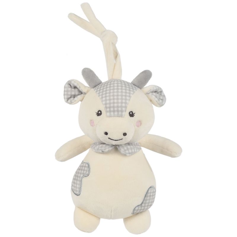 Peluche musicale Vache Little Bloom Gris Pasito a pasito Produit 1