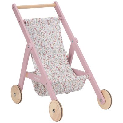 Poussette pour poupée en bois Little Dutch