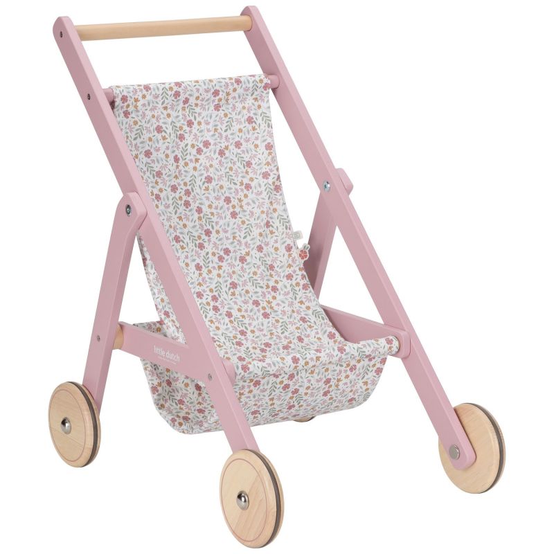 Poussette pour poupée en bois Little Dutch Produit 1