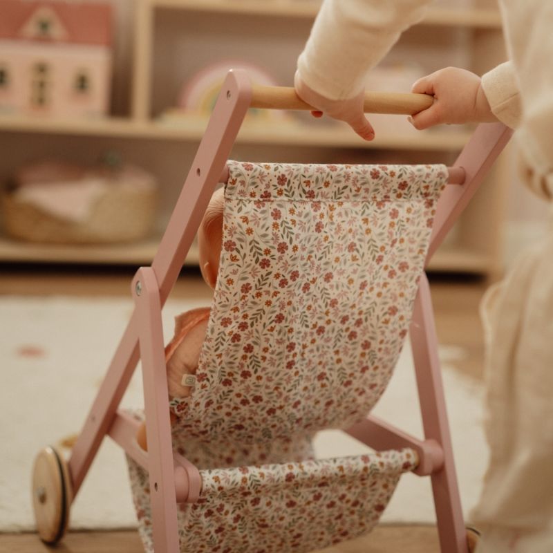 Poussette pour poupée en bois Little Dutch Ambiance 6