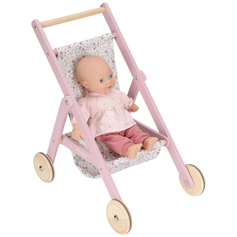 Poussette pour poupée en bois Little Dutch Produit 9