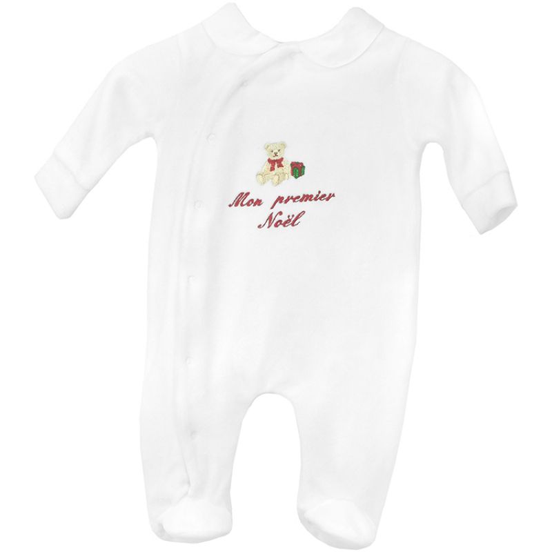 Pyjama chaud Mon premier Noël Ours (1 mois) ANVIE
