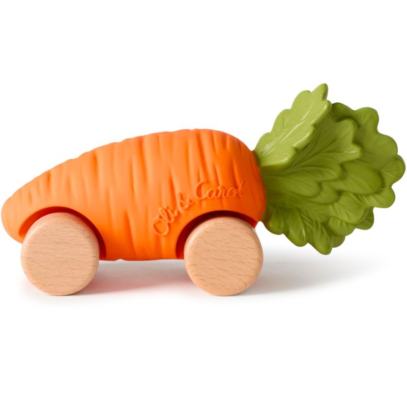Voiture et jouet de dentition Cathy la carotte Oli & Carol Produit 1