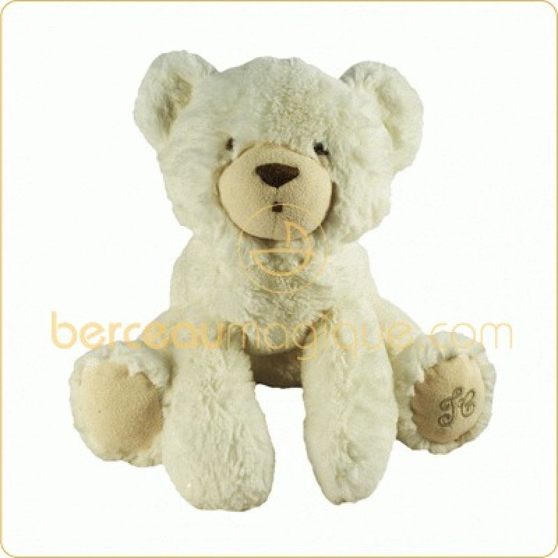 Peluche Prosper l'ours polaire écru (60 cm) Tartine et Chocolat