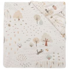 Drap housse en jersey Tiny Park (60 x 120 cm) - Jollein