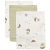 Lot de 3 gants de toilette Over the Moon Jollein Produit 1