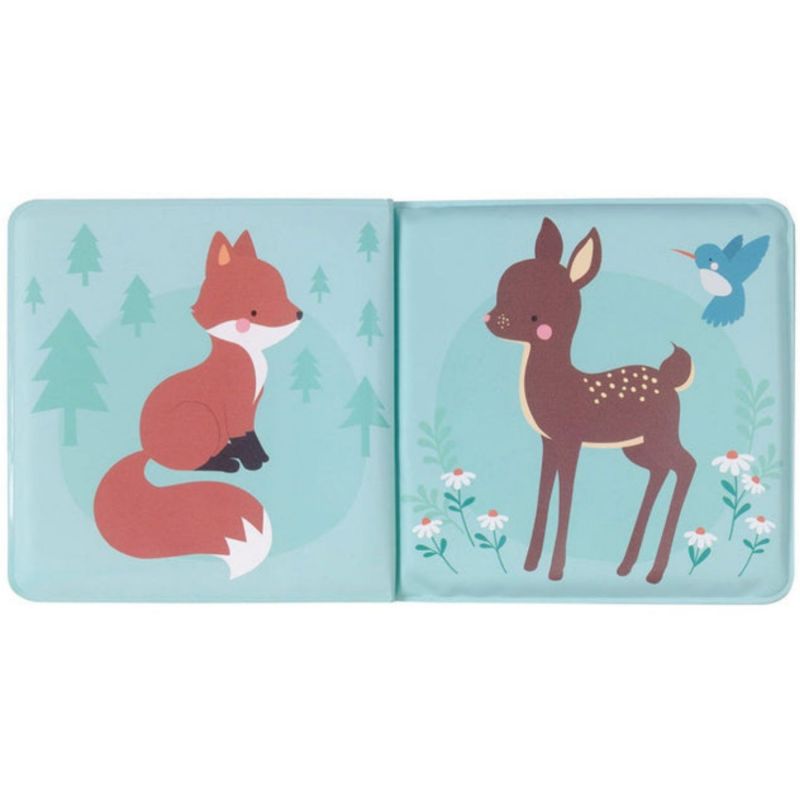 Livre de bain Amis de la forêt A Little Lovely Company Produit ouvert 5