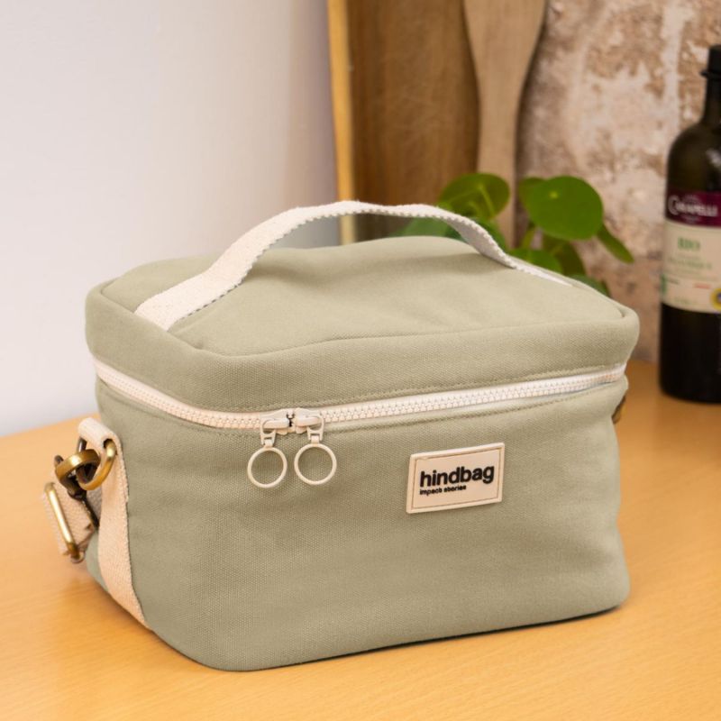 Lunch bag isotherme Igor Vert Argile Hindbag Ambiance 2